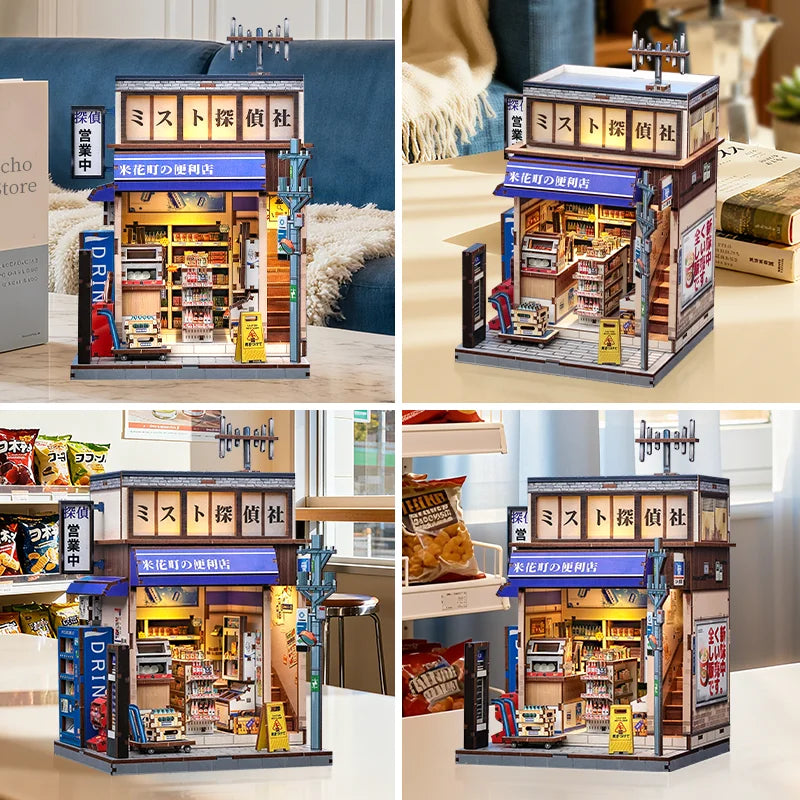Stress Relief Ideas DIY Book Nook Kit — open display view