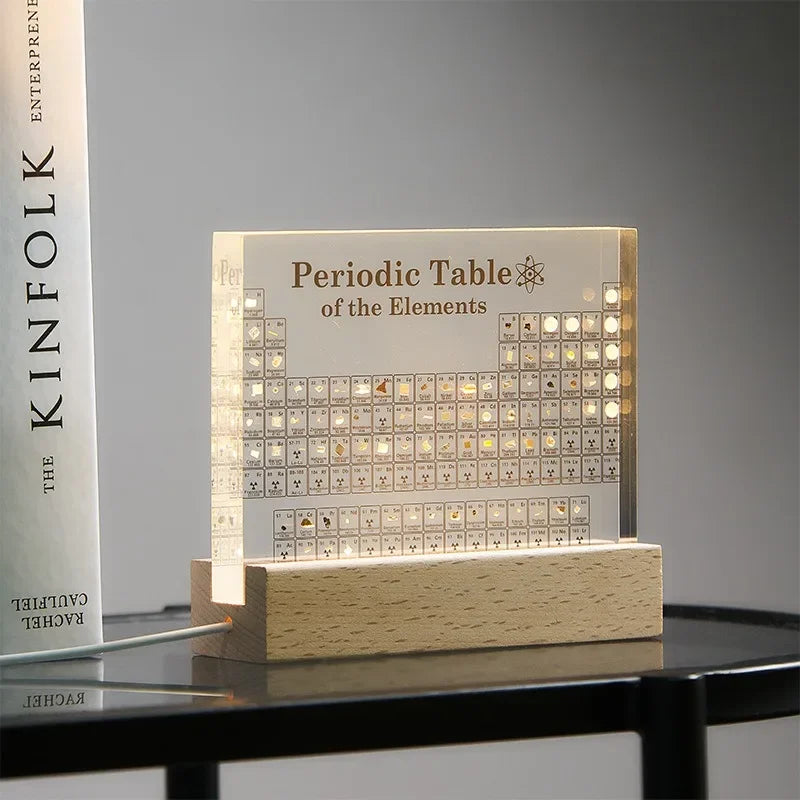 Periodic Table LED Display — detalied side view