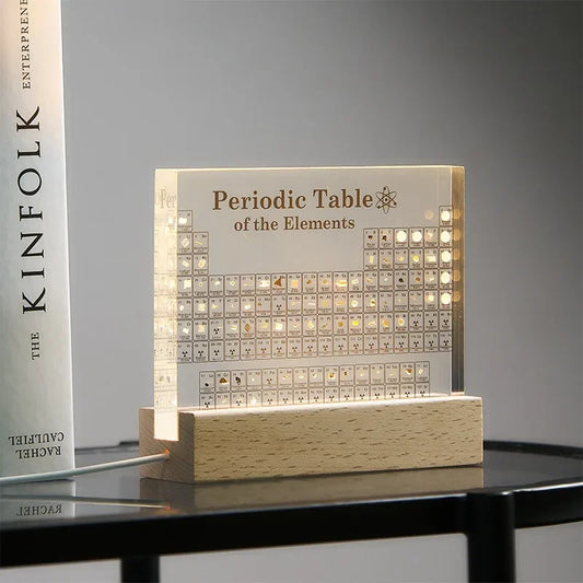 Periodic Table LED Display — detalied side view