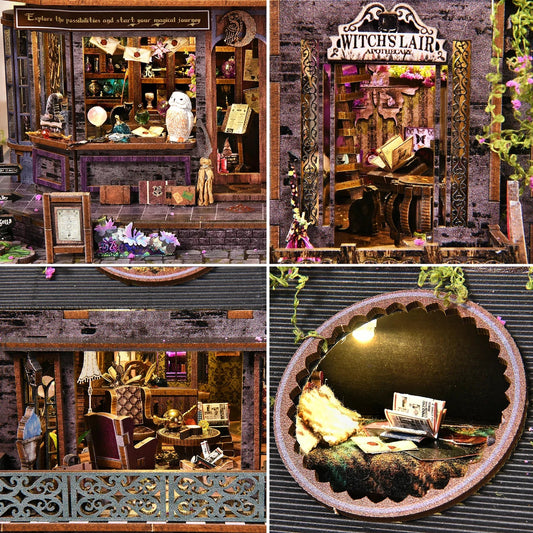 MagCastle DIY Book Nook Kit — detalied side view