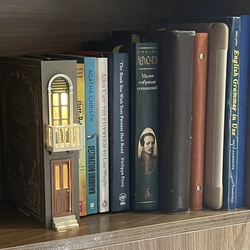 Fake Books Holders DIY Book Nook Kit — scene view