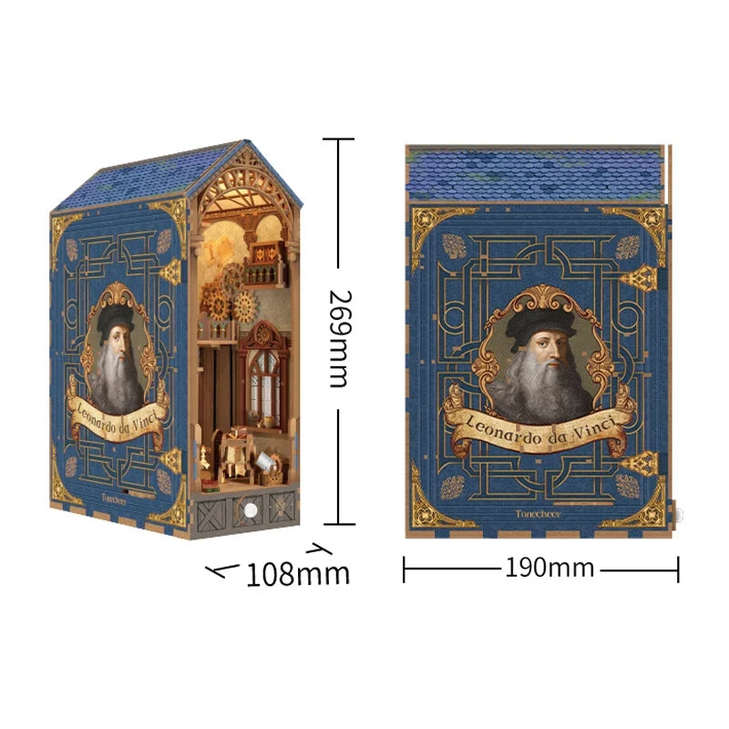 DaVinci Smart Book Nook Kit with Sensor Light — front angle