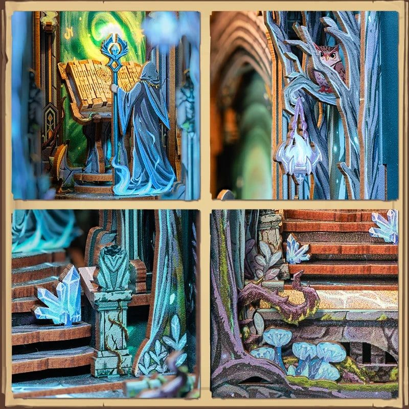 Gate of Wonderland DIY Book Nook Kit — scene view
