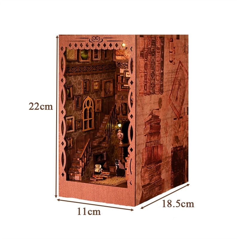 Scholars Dream DIY Book Nook Kit — angled close-up