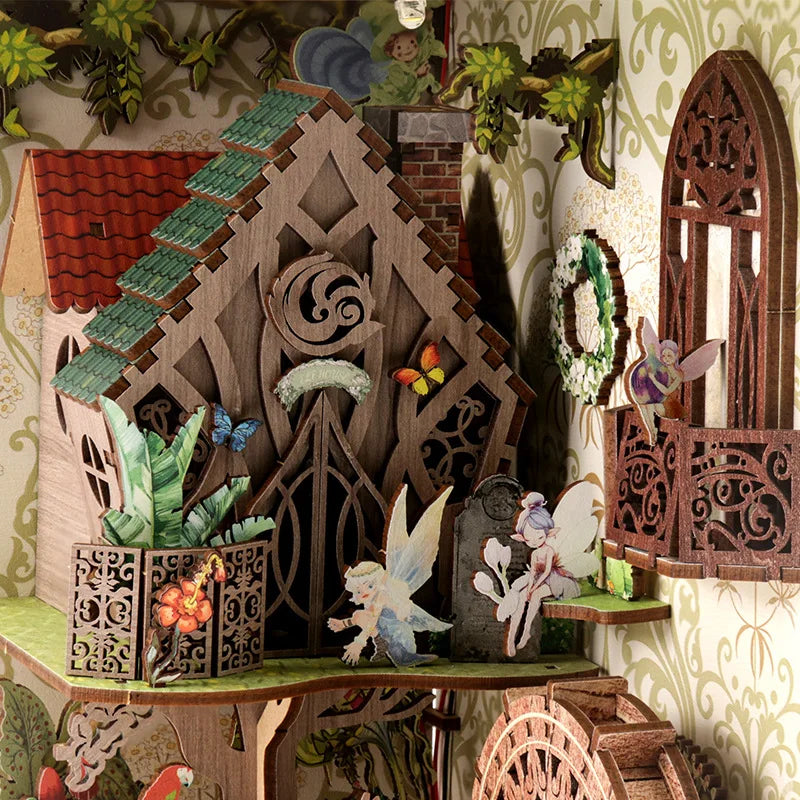 Secret Forest DIY Book Nook Kit — front angle