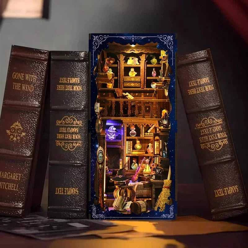 Shelf Magic Potion DIY Book Nook Kit — angled close-up