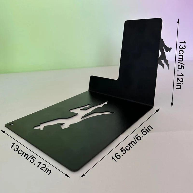 Superhero Metal Bookend Figurine – Desktop Book Storage — box and pieces