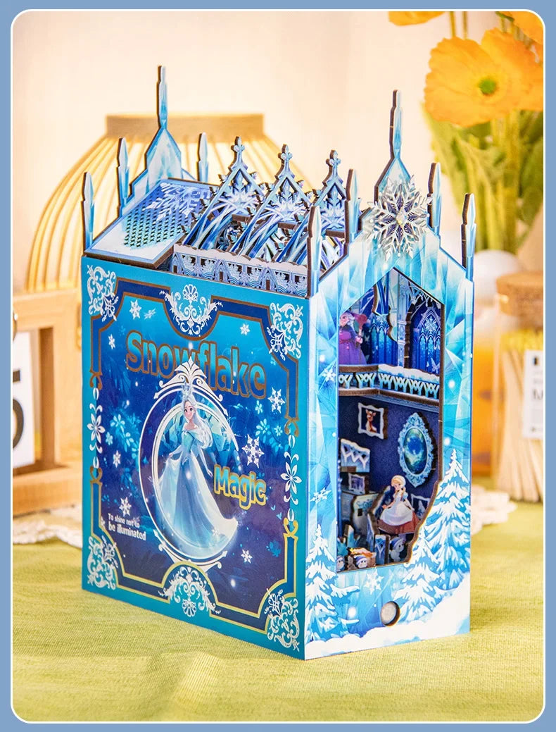 Panda Land DIY Miniature House Kit — box and pieces