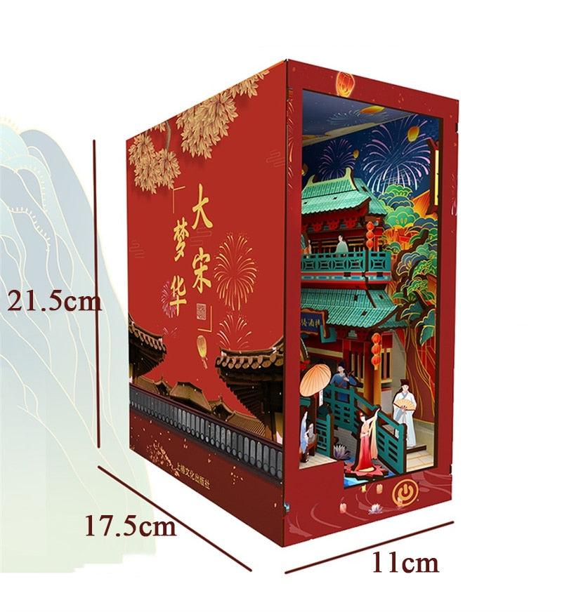 Song Dynasty DIY Book Nook Kit — scene view