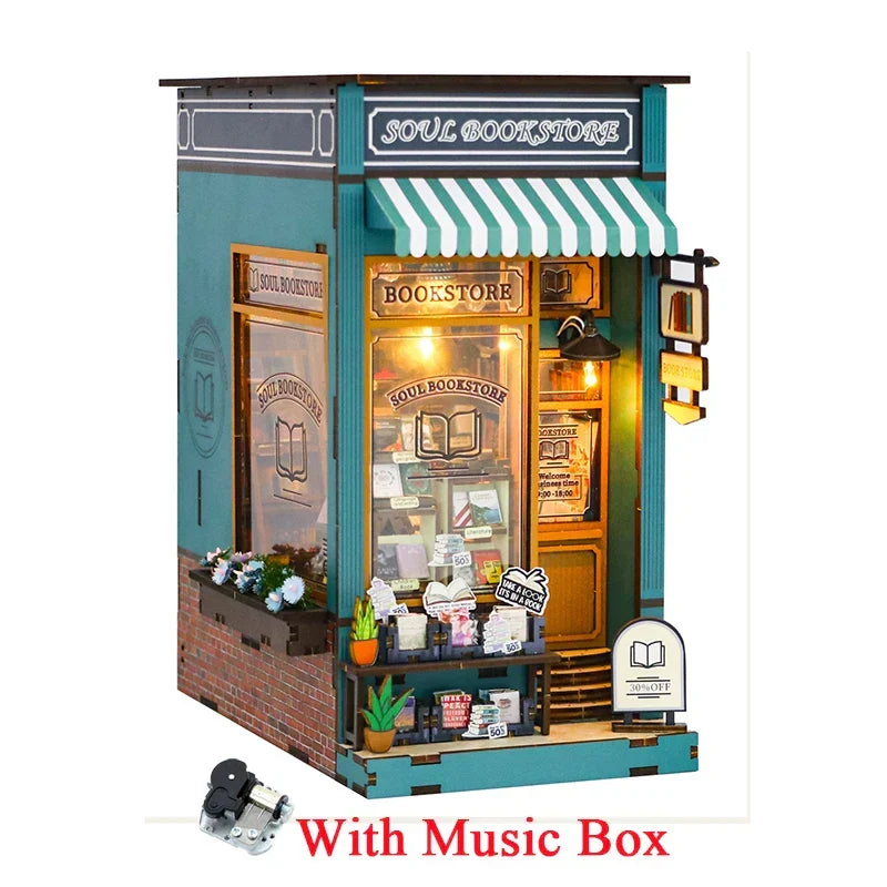 Soul Bookstore DIY Book Nook Kit — main view