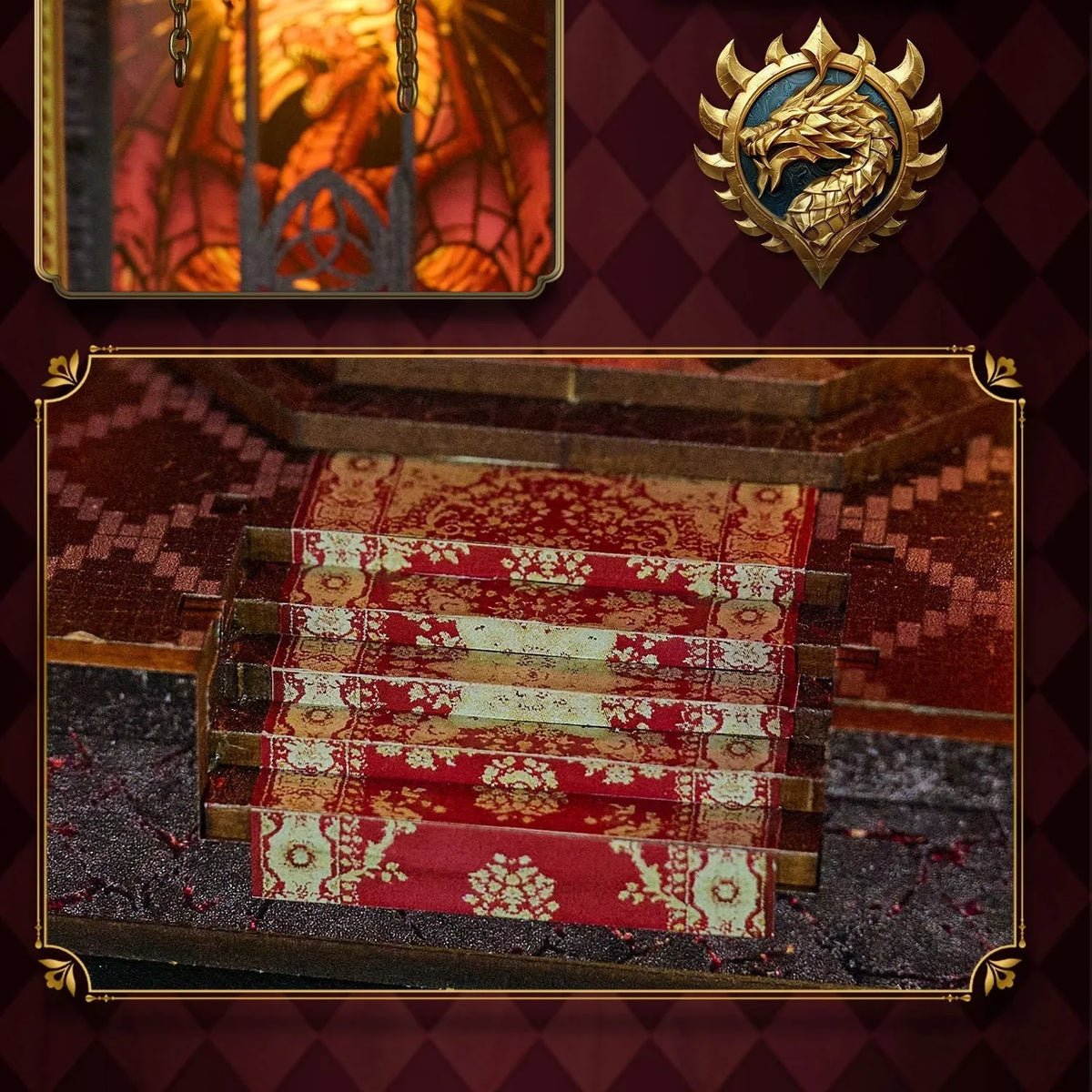 Spire Of The Wyrm DIY Book Nook Kit — main view