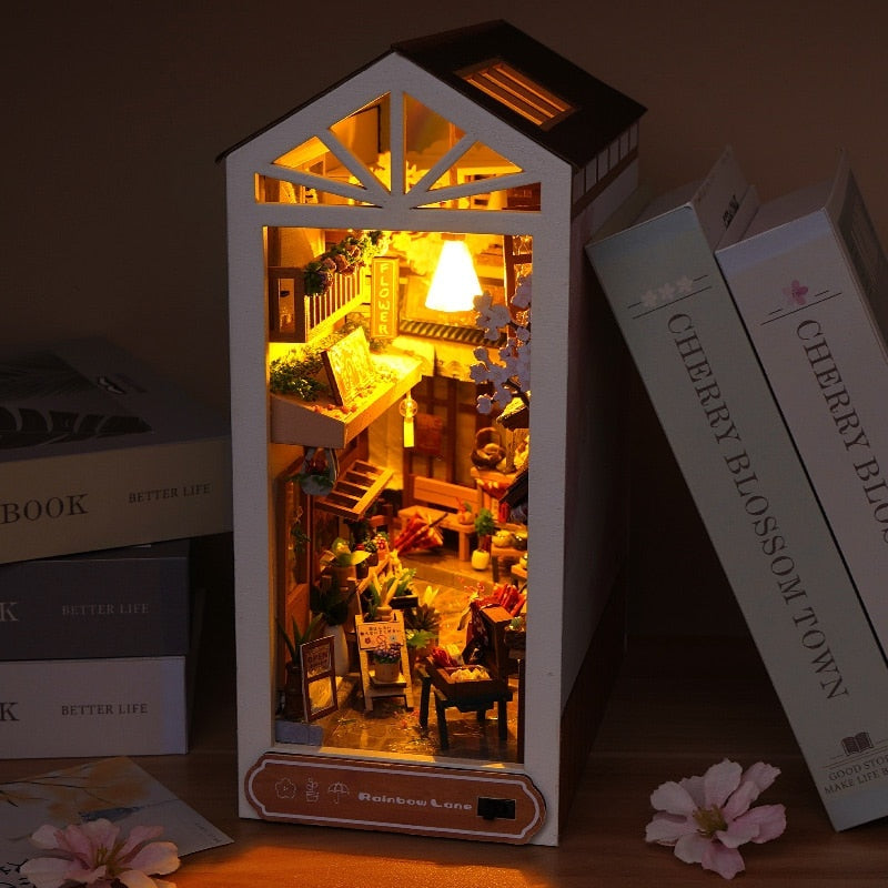Rainbow Lane DIY Book Nook Kit | AnalogMaker