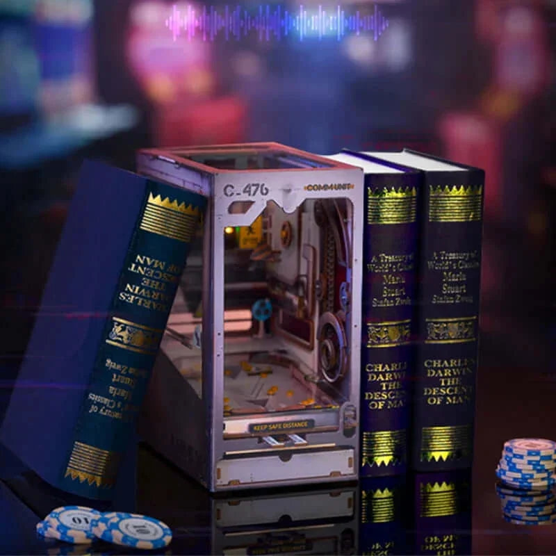 3D Pinball Tilt DIY Book Nook Kit — main view