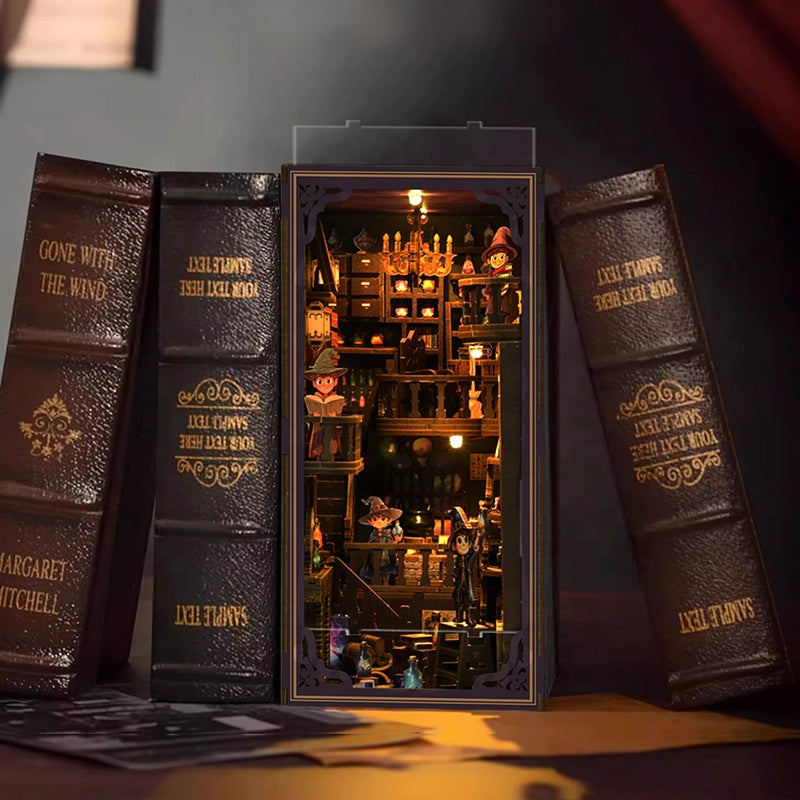 Alchemy Master DIY Book Nook Kit — front angle