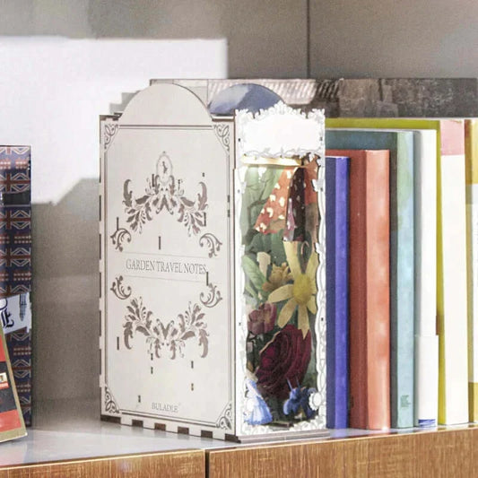 Alices World DIY Book Nook Kit — detalied side view