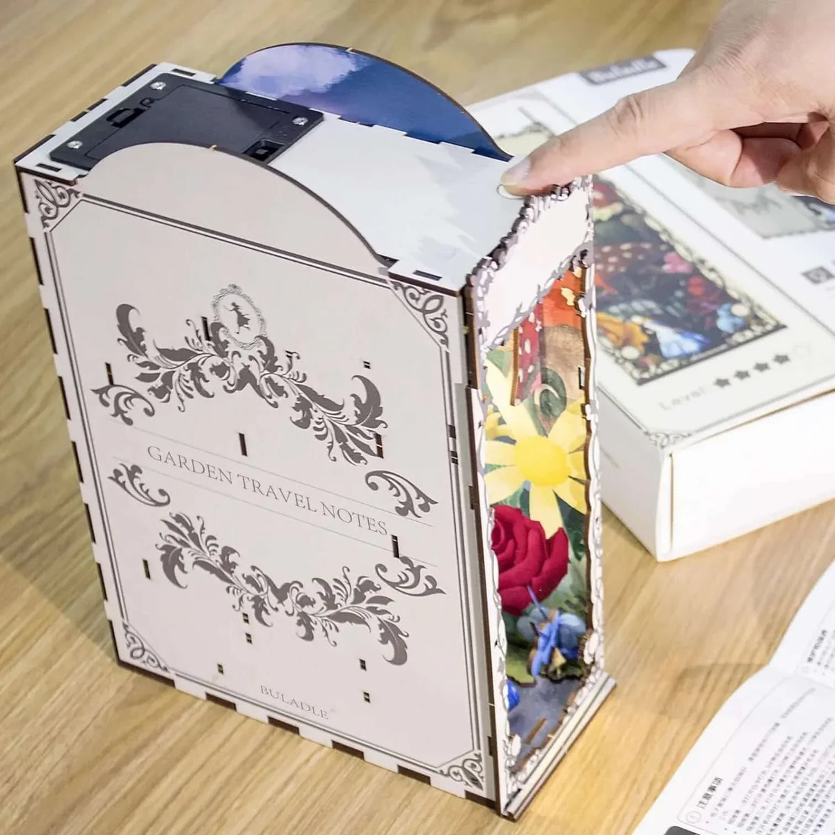 Alices World DIY Book Nook Kit — front angle
