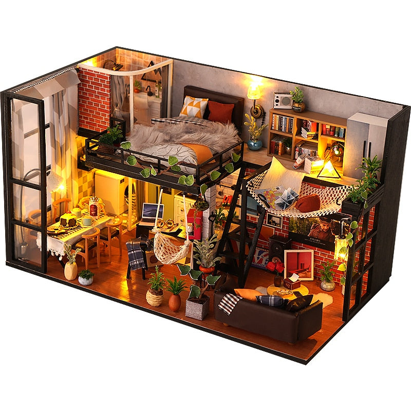 Art Loft DIY Dollhouse Kit — main view