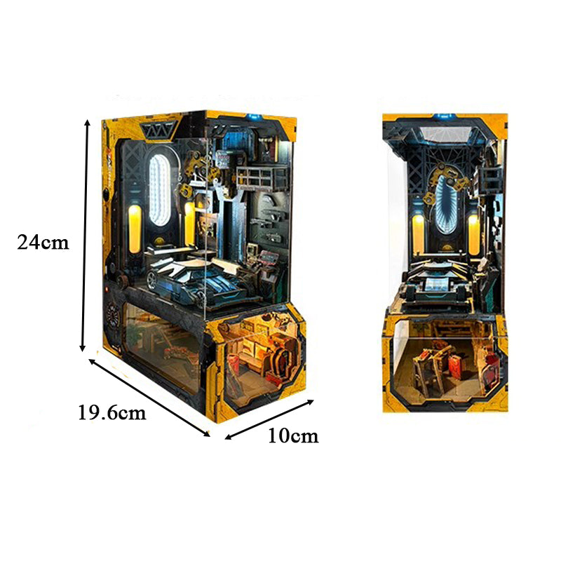 Automobile Workshop DIY Book Nook Kit — main view