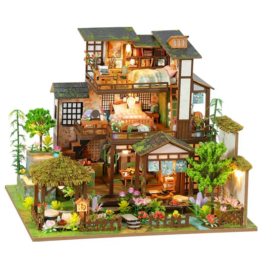 Bamboo Courtyard Miniature Kit — main view