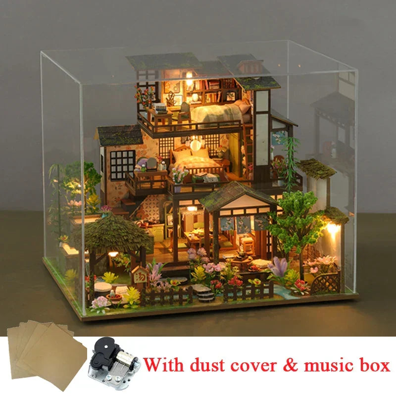 Bamboo Courtyard Miniature Kit — main view