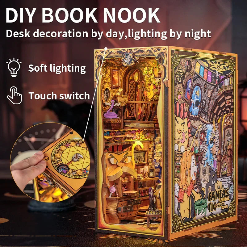 Fantastic Animals Book Nook Kit — main view