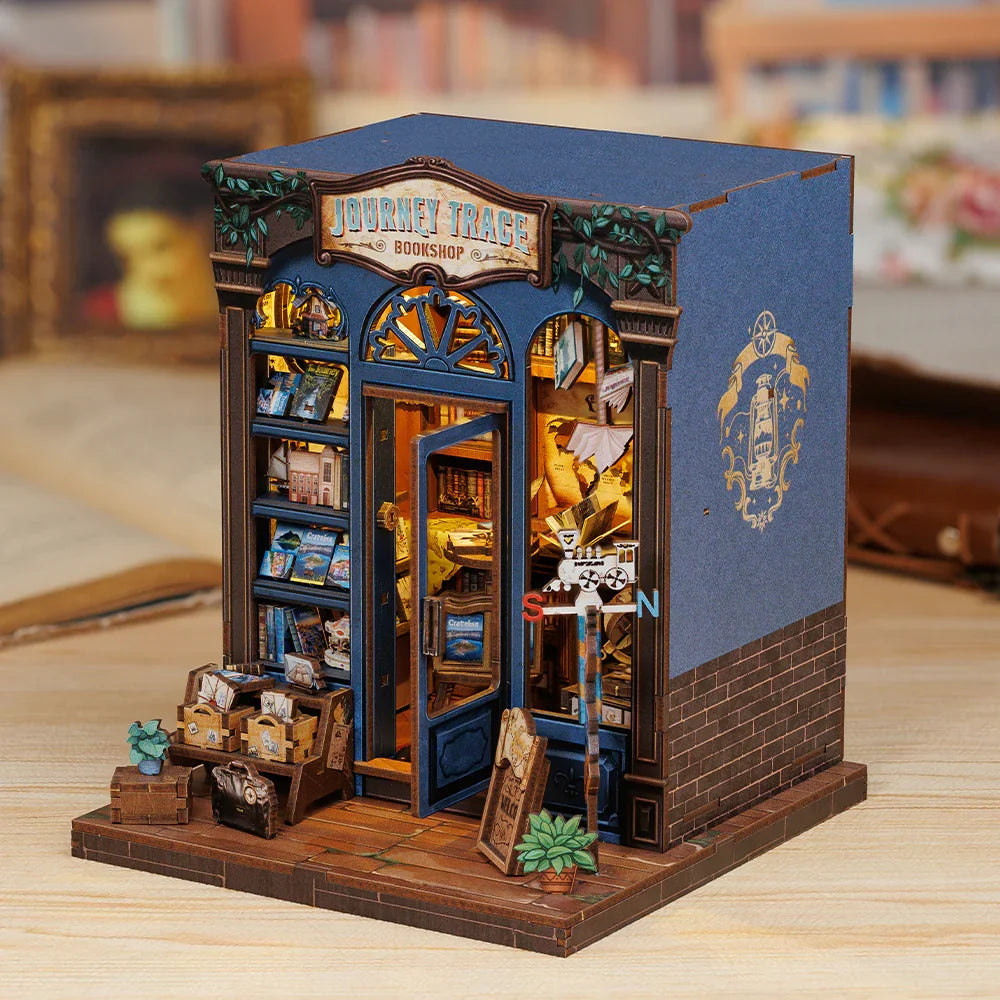 Journey Trace Book Nook Kit — angled close-up