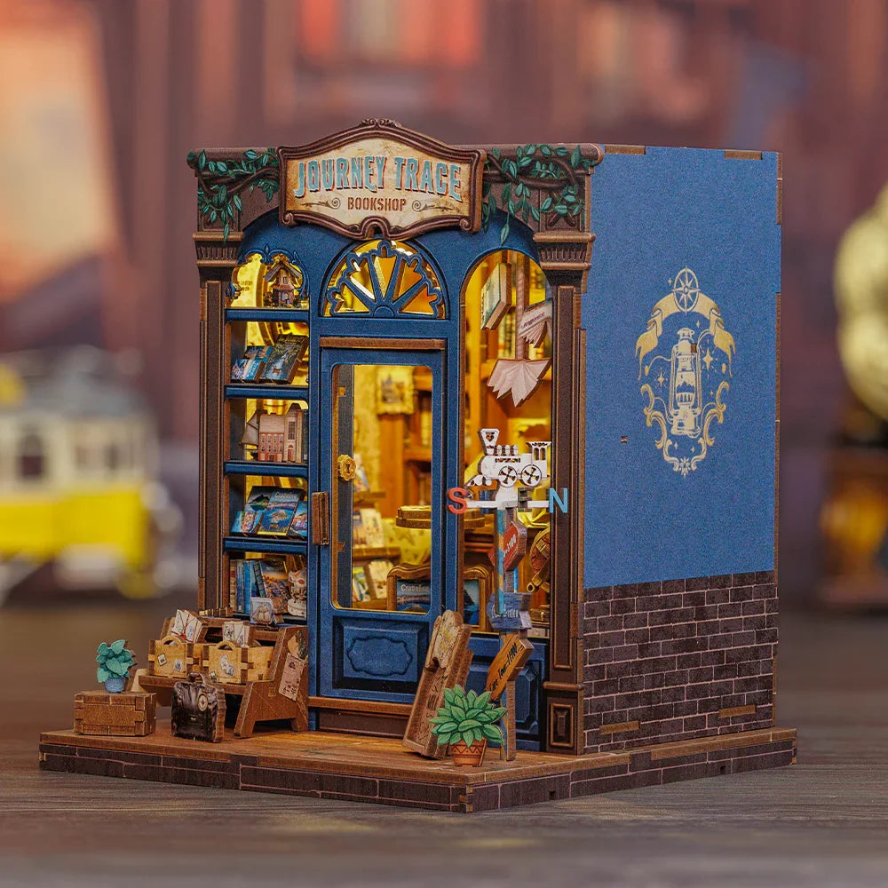 Journey Trace Book Nook Kit — scene view