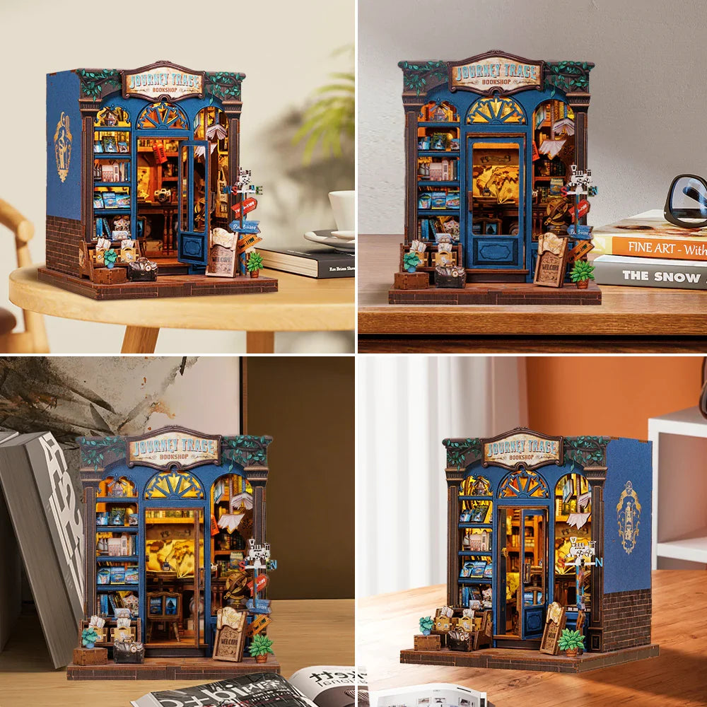 Journey Trace Book Nook Kit — angled close-up