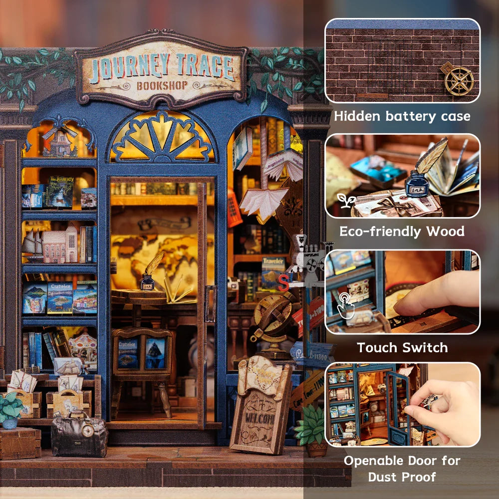 Journey Trace Book Nook Kit — front angle