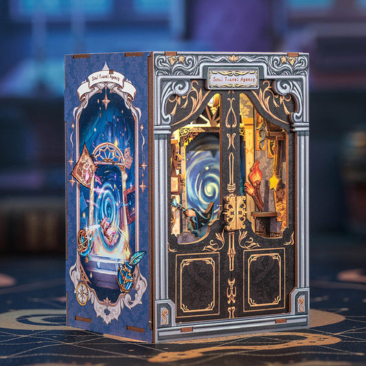 Cutebee Soul Travel Agency DIY Book Nook Kit — main view