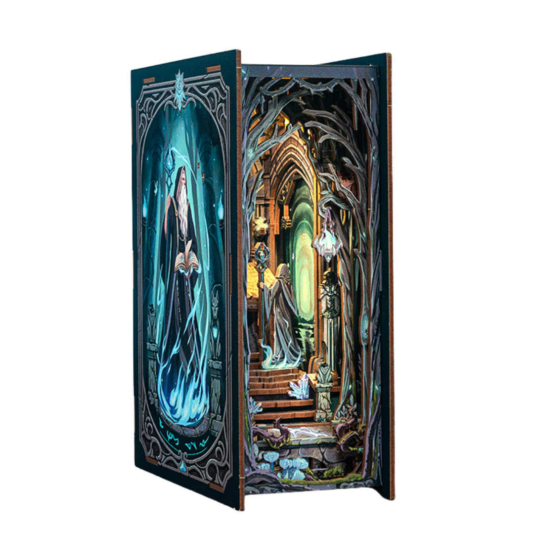 Gate of Wonderland Book Nook Kit — detalied side view