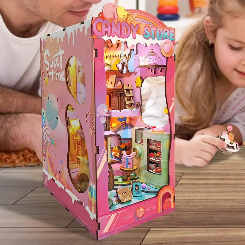 Candy Store DIY Book Nook Kit — main view