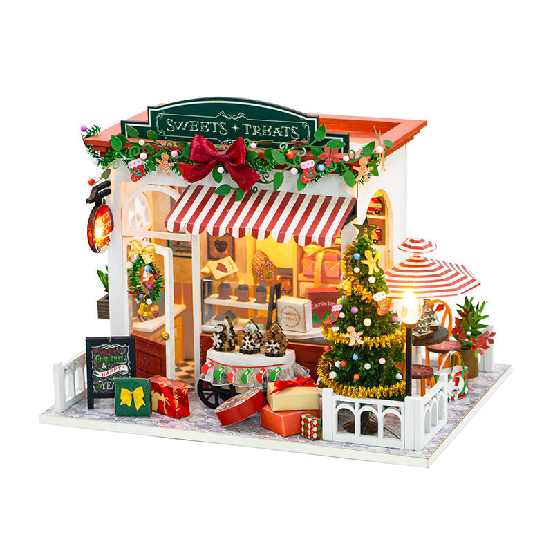 Christmas Sweets Shop Miniature Kit — main view