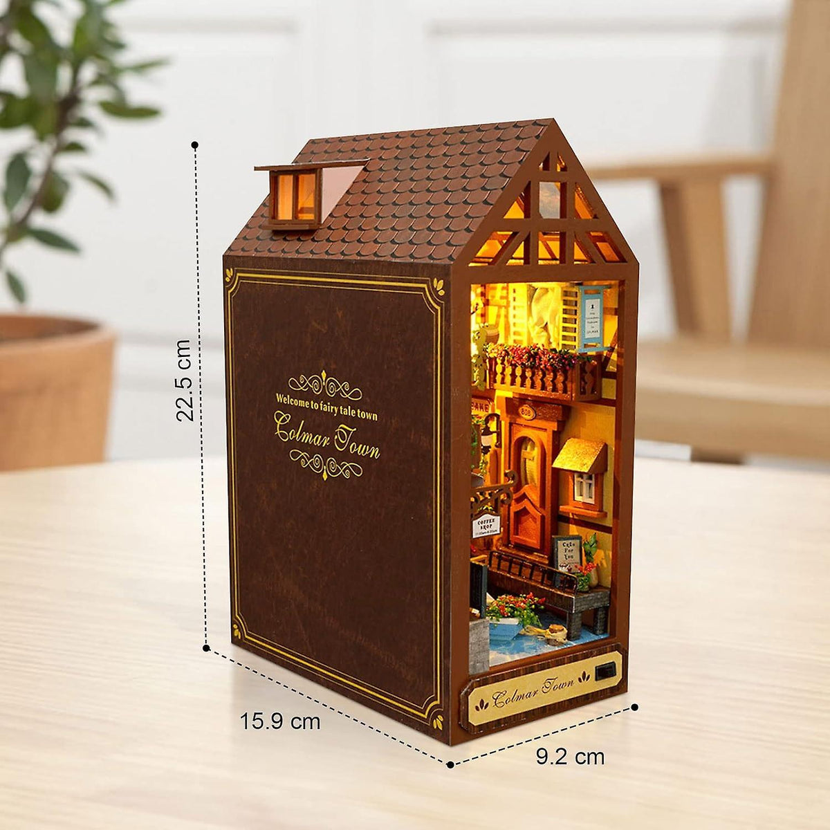 Colmar Town DIY Book Nook Kit — main view