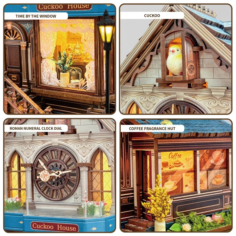 Cuckoo House DIY Miniature Kit — front angle