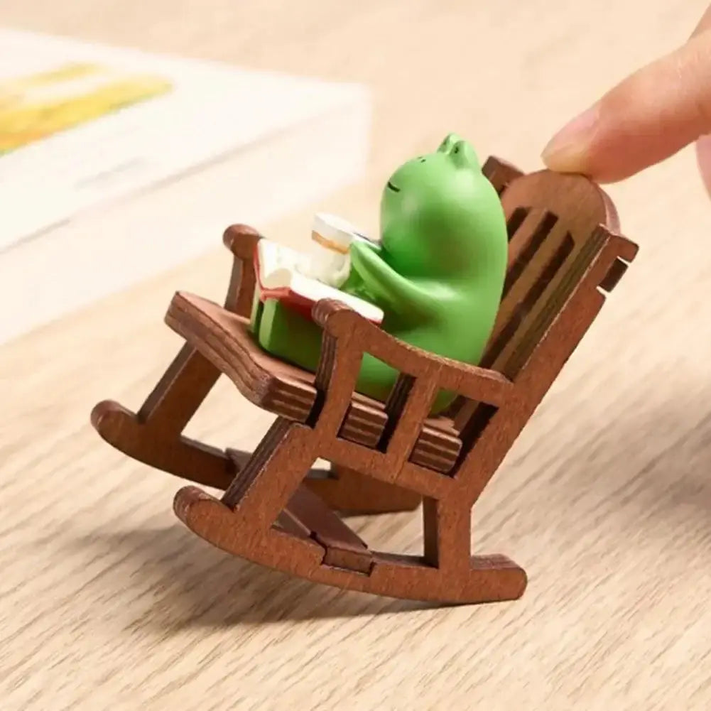 Table Lamp DIY Miniature House Kit — angled close-up