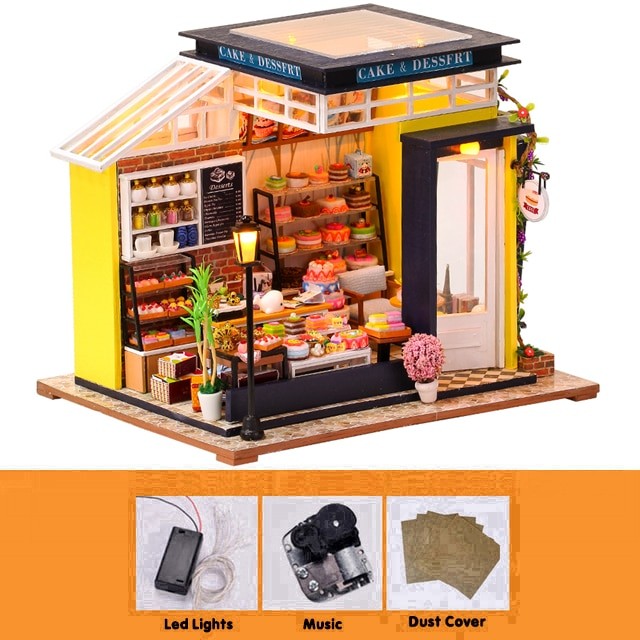 Cutebee Cake House DIY Dollhouse Kit — main view