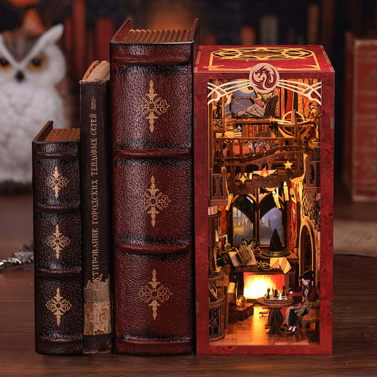 Cutebee Flame Common Room DIY Book Nook Kit — main view