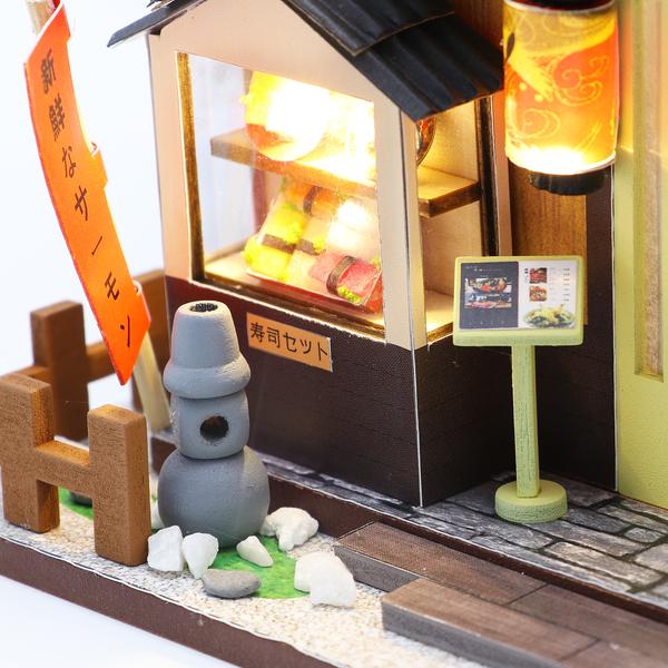 Cutebee Gibbon Sushi DIY Dollhouse Kit — main view