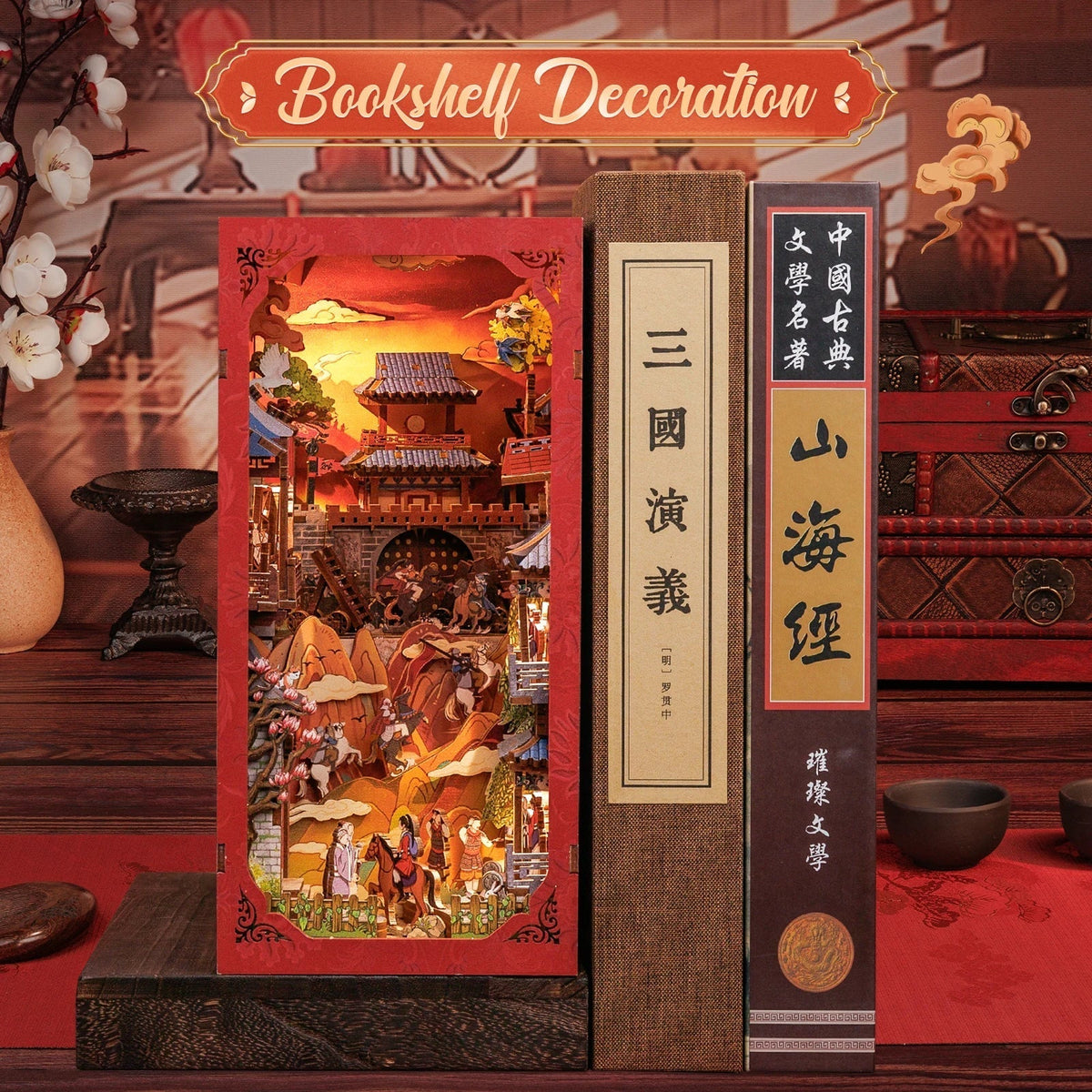 Cutebee Legend Of Mulan DIY Book Nook Kit — main view