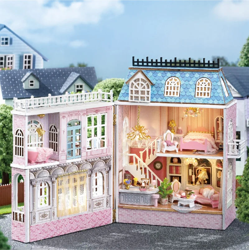 Cutebee Villa Garden DIY Miniature House Kit — scene view