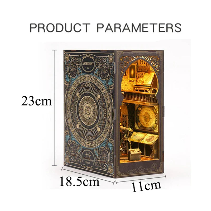 Museum of Astronomy Book Nook Kit — open display view