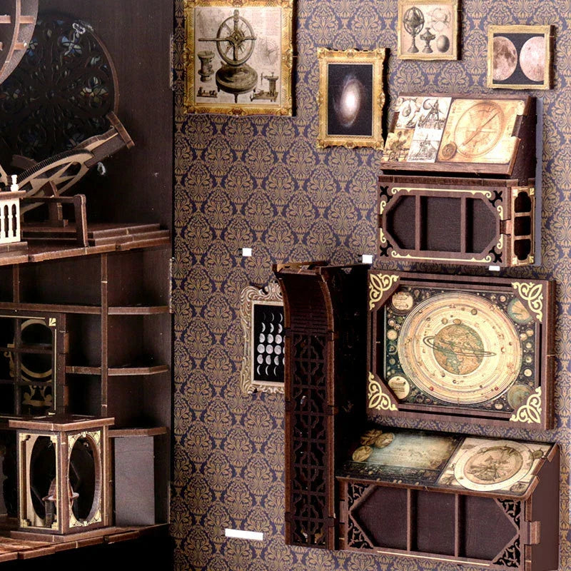 Museum of Astronomy Book Nook Kit — angled close-up
