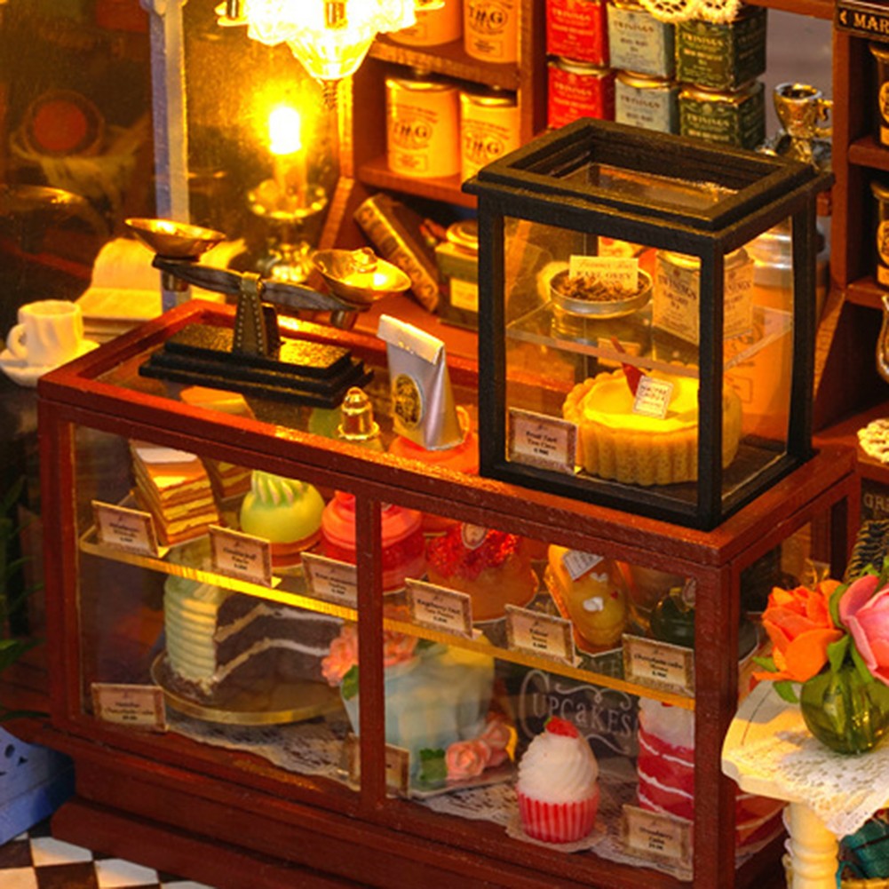 Rose Garden Tea House Dollhouse — main view