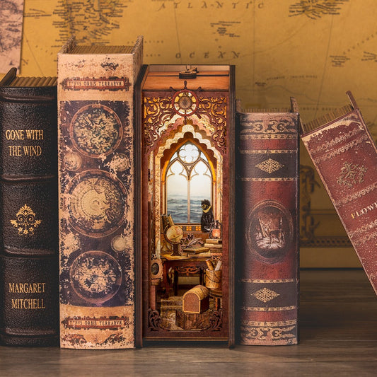 Cutebee Sailing Memory DIY Book Nook Kit — main view
