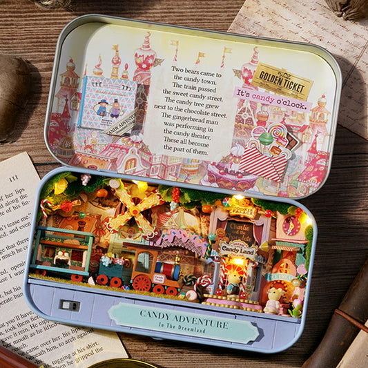 DIY Miniature Candy Adventure Box Theater — main view
