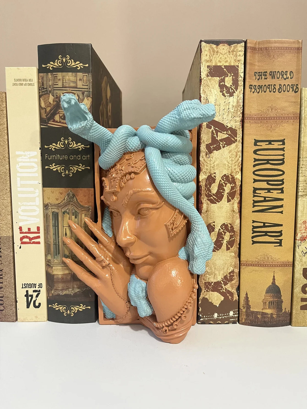 White DIY Book Nook Kit — open display view