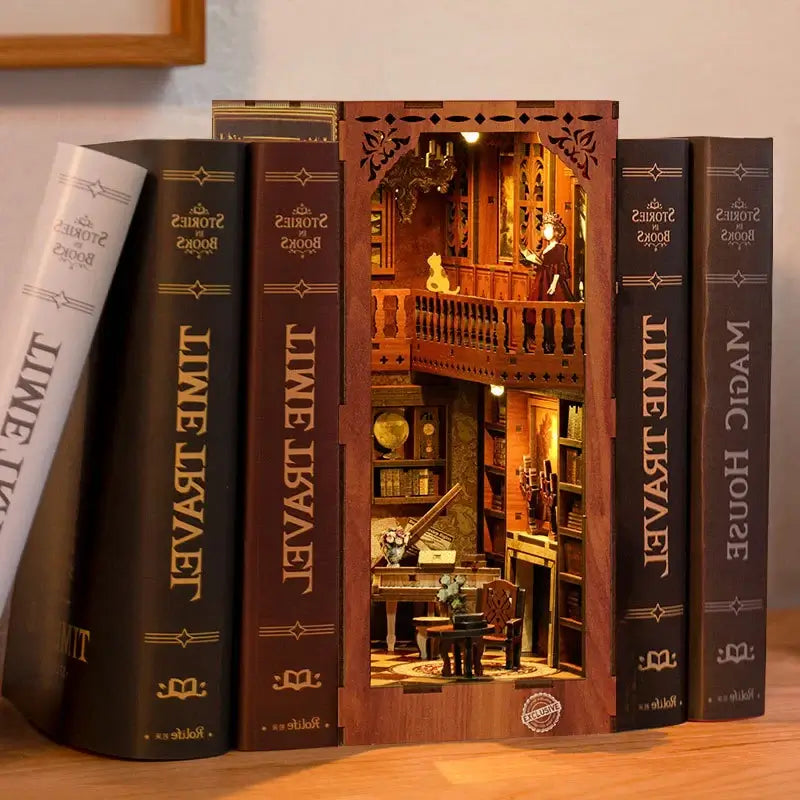 European Cottage DIY Book Nook Kit — main view