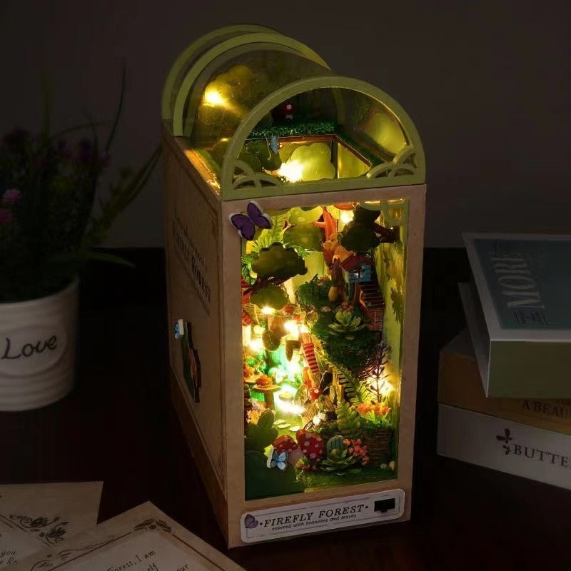 Firefly Forest DIY Book Nook Kit — front angle