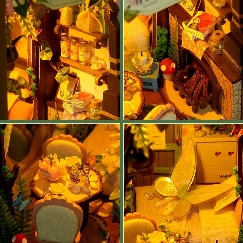 Diary Of The Flower Fairy Book Nook Kit — front angle